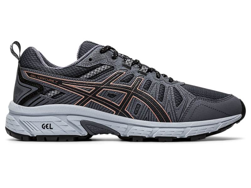 Sapato Para Trilha Asics GEL-VENTURE 7 Mulher Pretas, 3320A683.264